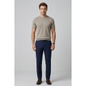 Nerovago maglia girocollo in crepe di cotone extra fine 661001-NV [6f3313b0]