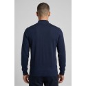Nerovago cardigan full zip in cotone 660016-NV [47b82f0e]