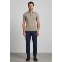 Nerovago polo maglia in cotone extra fine con bottoni 661003-NV [7e5b44ff]