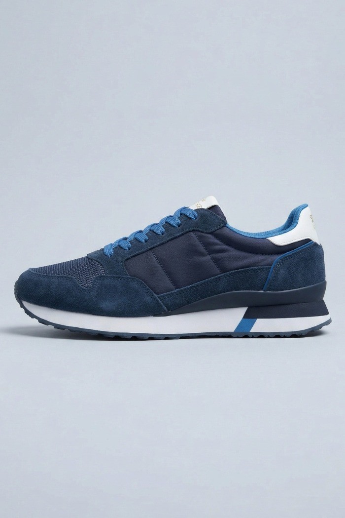 Lumberjack sneaker in pelle e tessuto Wilson 102268974 [0891de25]