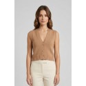 Blash gilet scollo a V in cotone BS1700012 [cfe80e11]