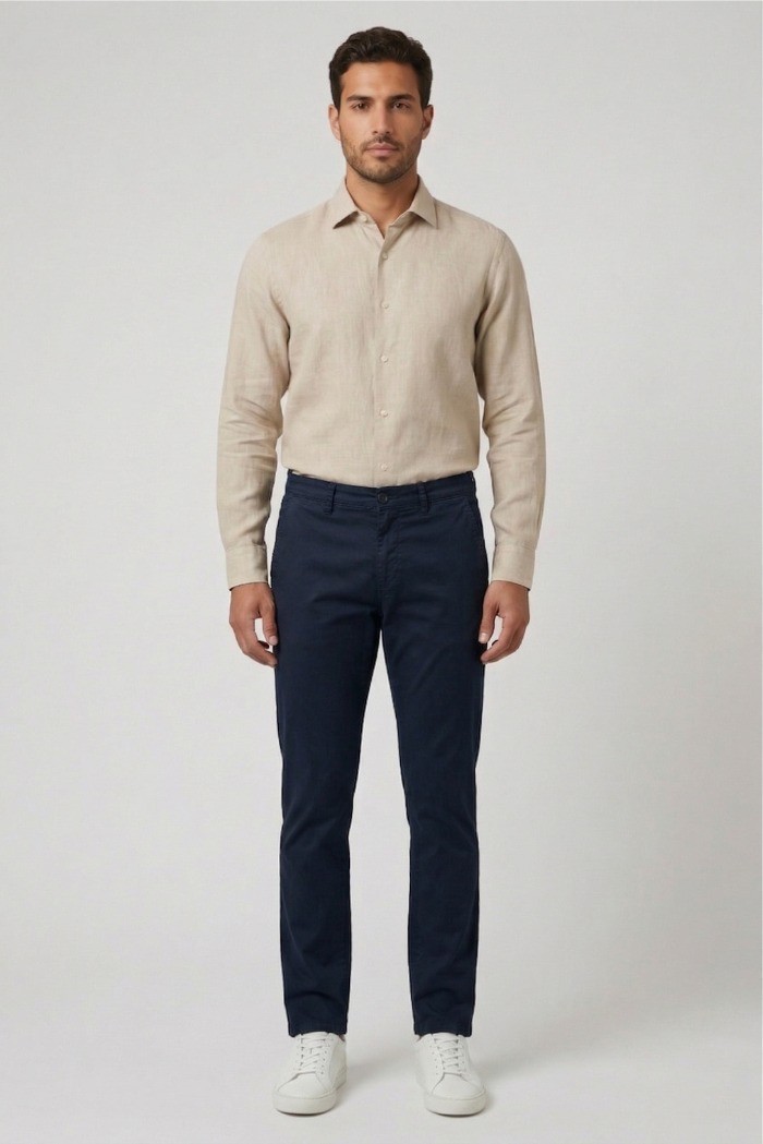 Four.ten Industry pantalone in cotone stretch T9036-100021 [66789c3d]