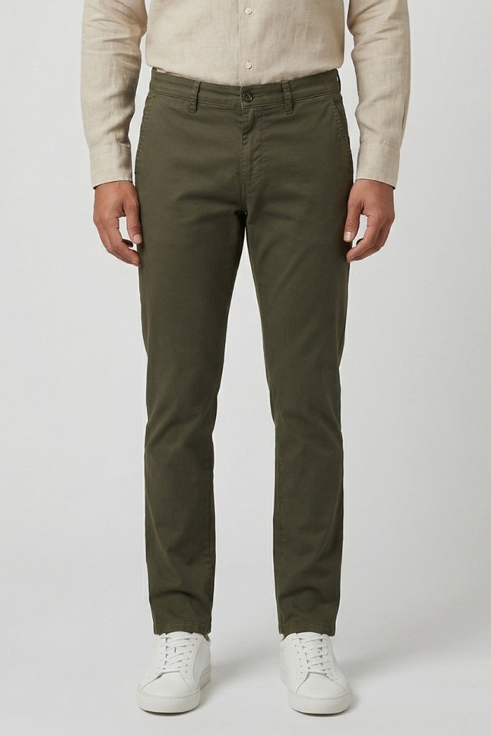 Four.ten Industry pantalone in cotone stretch T9036-100021 [11eae2b0]