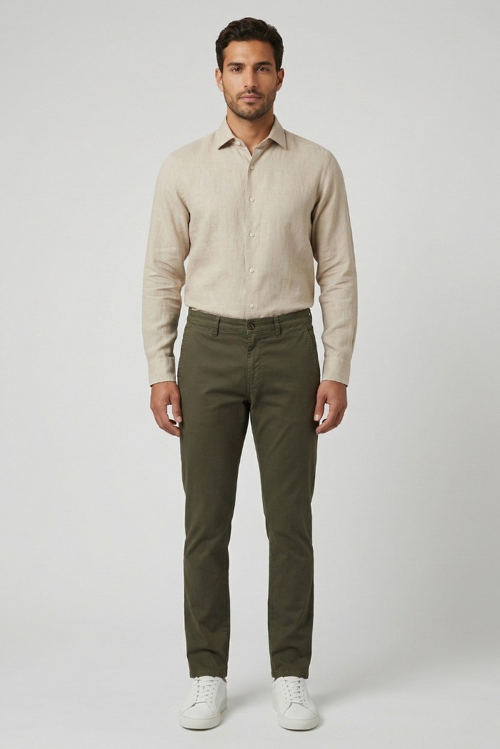 Four.ten Industry pantalone in cotone stretch T9036-100021 [7fd160b9]
