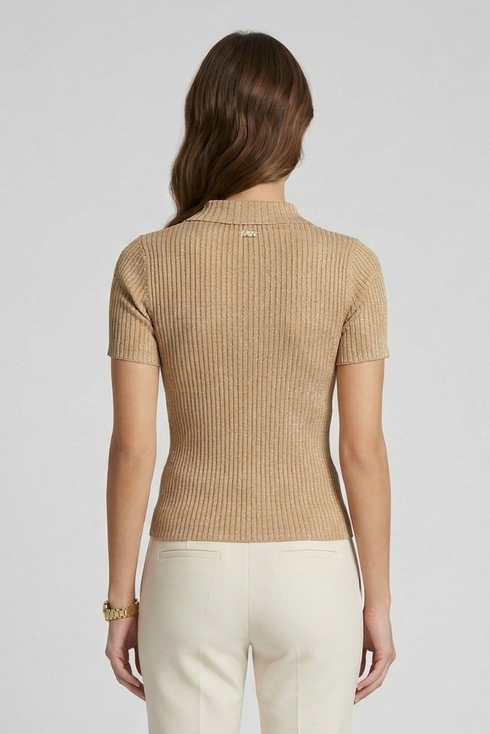 Markup maglia polo in misto viscosa MW1600027 [4b883965]