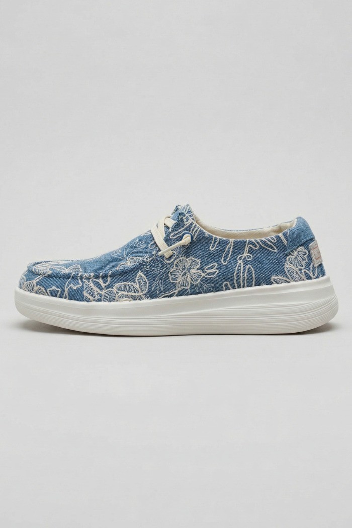 Lumberjack slip-on in tessuto con ricami Demy 102269196 [5d8c3ae2]
