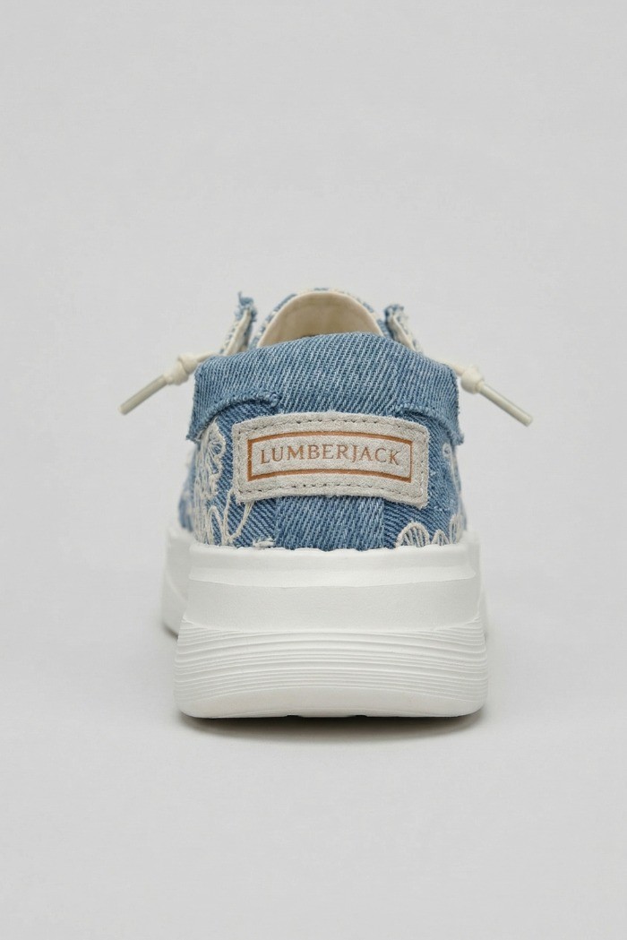 Lumberjack slip-on in tessuto con ricami Demy 102269196 [ea91fbe6]
