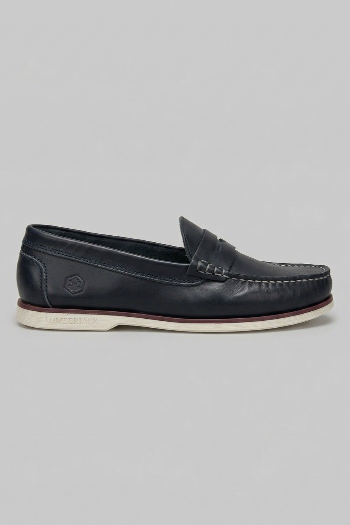 Lumberjack mocassino in pelle Navigator 102268839 [30c59a51]