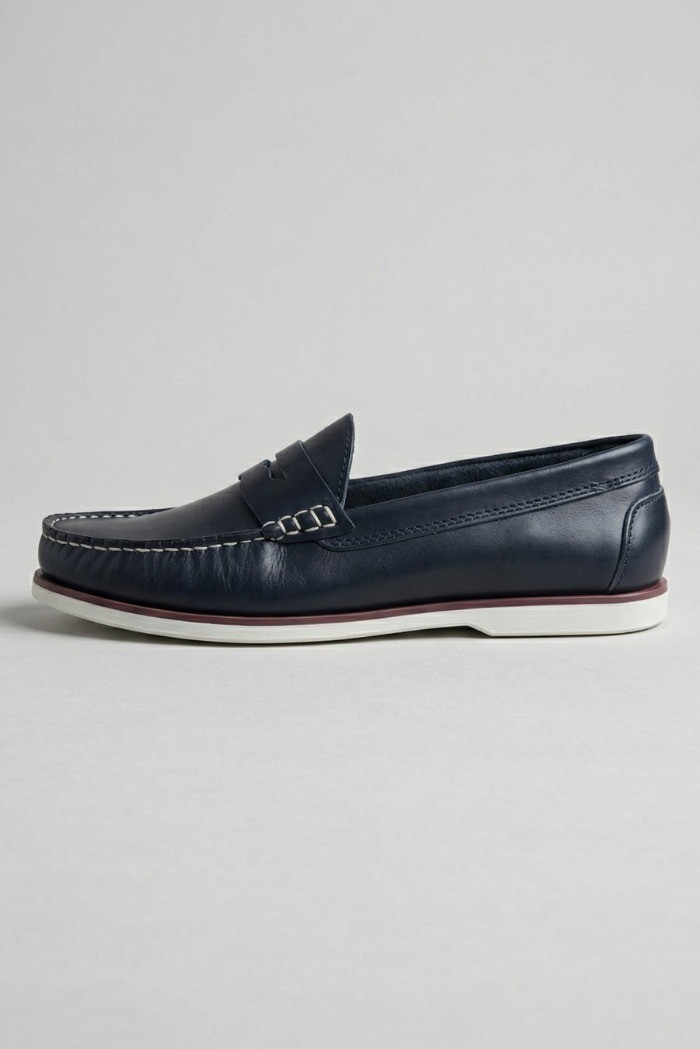 Lumberjack mocassino in pelle Navigator 102268839 [e9e3d95c]