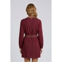 Markup abito corto in twill di viscosa MW1610218 [51cb21d3]