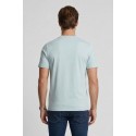 Lyle & Scott t-shirt in cotone con taschino e logo ricamato TS2407V [e0561088]