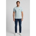 Lyle & Scott t-shirt in cotone con taschino e logo ricamato TS2407V [574bd18c]