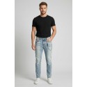 Icon jeans slim fit con maxi logo laserizzato Rhode Island IUD012 [d73011b0]