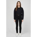 Icon felpa cropped girocollo in cotone stretch IDF010 [ed45d6dd]