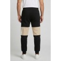 Icon jogger in cotone stretch con logo a contrasto IUP007 [dd9b7071]