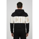 Icon felpa da uomo con logo a contrasto in cotone stretch IUF019 [a596586a]