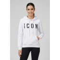 Icon felpa con maxi logo in cotone stretch IDF008 [f02f24f6]