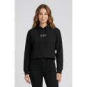 Icon felpa in cotone stretch con cappuccio e mini logo IDF001 [fa34dbda]