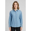 PDK camicia in tela di  denim di cotone 056977 [03a9d4e9]