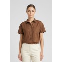 PDK camicia cropped mezza manica con taschino 057011 [94d0949e]