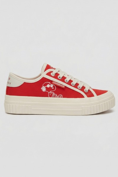 Lumberjack sneaker in tela con stampe Peanuts Anya 102277 — 805219040079190_4