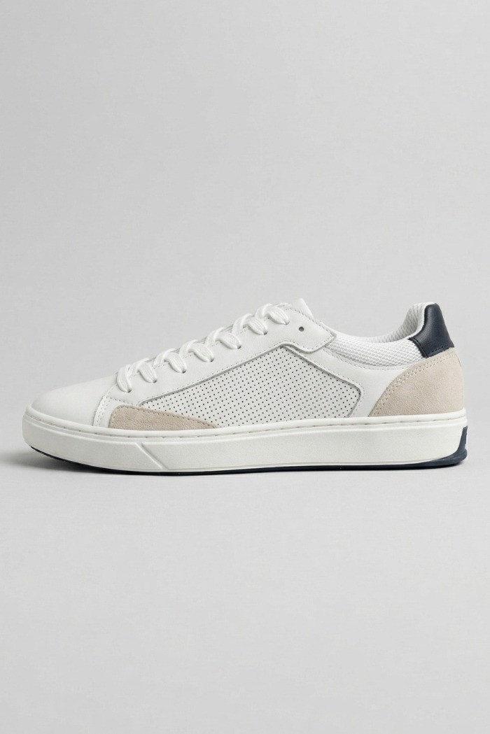 Lumberjack sneaker in ecopelle e tessuto Marvin 102268838 [82e7336c]