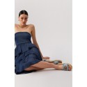 Liu Jo ciabatte in denim con maxi logo Paros 01 SA6099TX523 [12818f41]