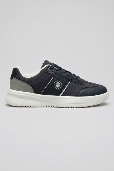 Lumberjack sneaker in ecopelle e tessuto Finian 102268269 — 805219040079176_1