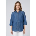 Markup overshirt in tessuto effetto denim MW1660101 [137acd74]