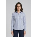 PDK camicia rigata in cotone stretch 056951 [452a9a17]