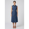 Markup abito in tessuto effetto denim MW1610200 [c2eb1614]