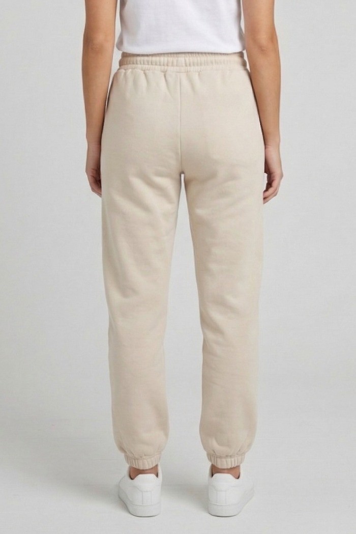 Icon jogger in cotone stretch con mini stampa logo IDP001 [4b06e83b]