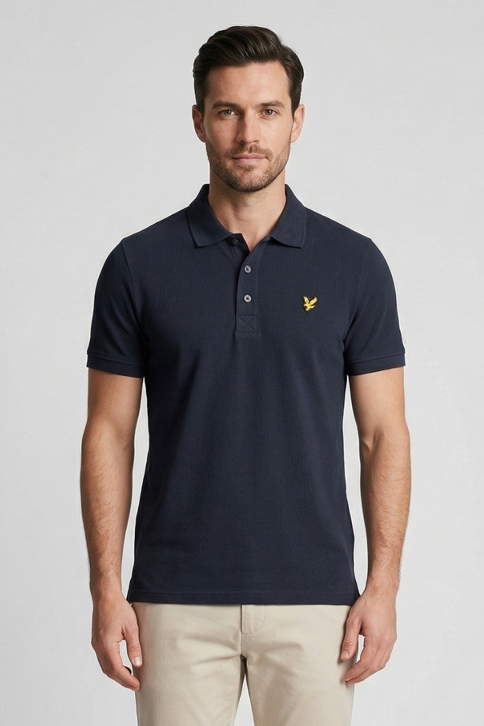 Lyle & Scott polo in piquet di cotone stretch SP400VOG [bafcb245]