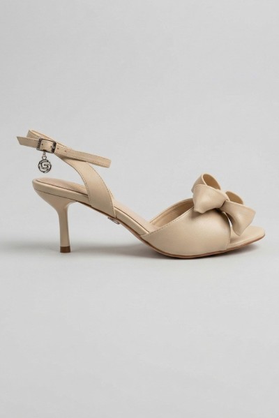 Gold & Gold sandalo con cinturino e fiocco FG02 — 805219040079153_1