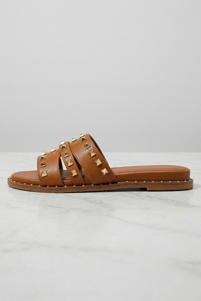 Gold & Gold ciabatta con borchie GK221 [87d9cce4]
