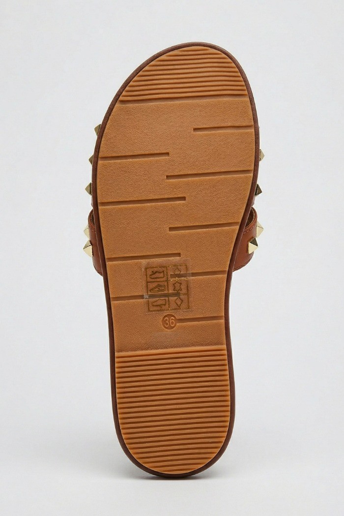 Gold & Gold ciabatta con borchie GK221 [82898bfa]