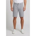 Markup bermuda con laccio in tessuto seersucker a righe MK1950247 [184bad24]