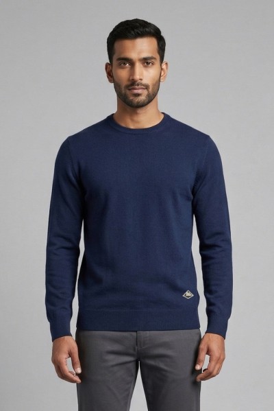 Roy Roger's maglia girocollo in cotone RRU502CS17XXXX — 805219040079322_1