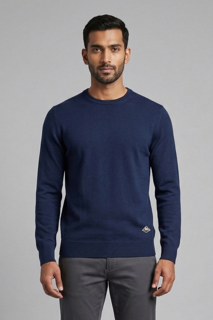 Roy Roger's maglia girocollo in cotone RRU502CS17XXXX [40f11de3]