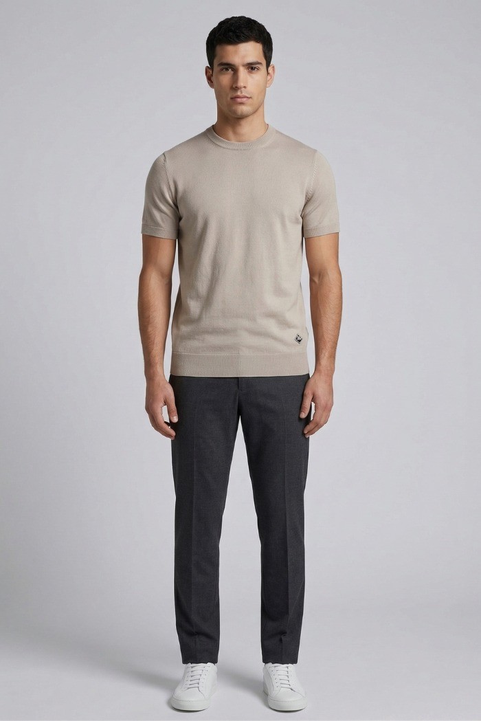 Roy Roger's maglia girocollo mezza manica RRU90323CS17XXXX [e90faafe]