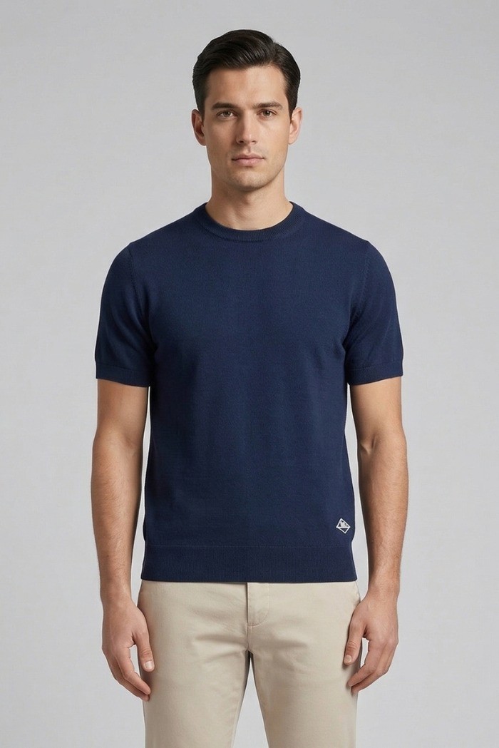 Roy Roger's maglia girocollo mezza manica RRU90323CS17XXXX [38fc35f8]