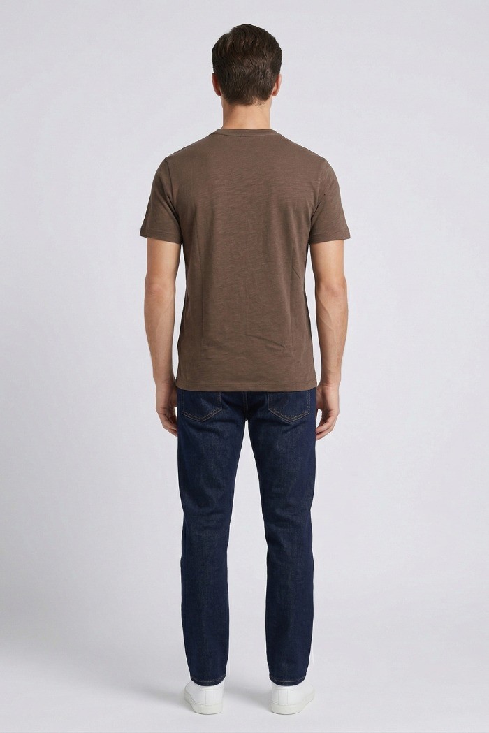 Roy Roger's t-shirt girocollo in jersey Supima RRU90049CG060569 [efabb759]