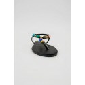 Gold & Gold sandalo infradito con pietre FL270 [427dc312]