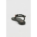 Gold & Gold sandalo infradito con pietre FL270 [472d840c]