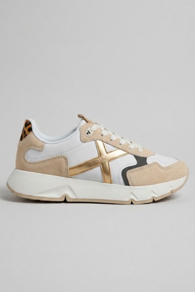 Munich sneaker allacciata con logo Mamba 419100 — 805219040079303_1