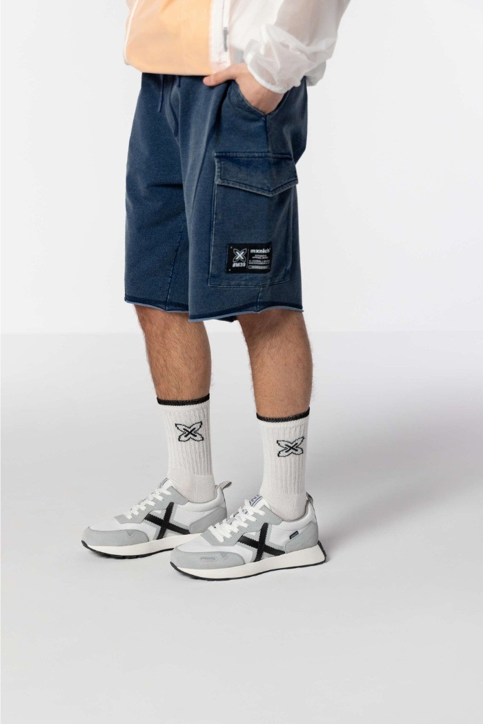 Munich sneaker allacciata con logo Xemine 79 8907079 [1c5aee09]