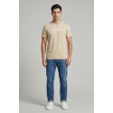 Icon t-shirt in cotone con stampa logo IUT002 [1cea39b4]