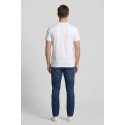 Icon t-shirt in cotone con stampa logo IUT002 [8f215fb9]