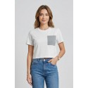 Blash t-shirt cropped in cotone BS1710011 [65159817]