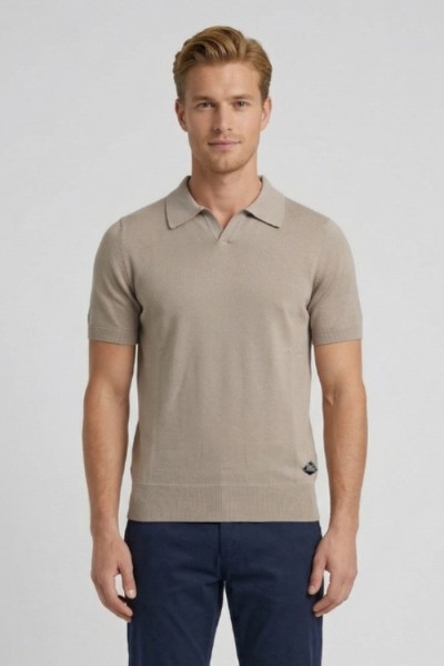 Roy Roger's polo in maglia di cotone RRU90325CS17XXXX — 805219040079321_1